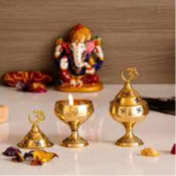 Pooja Articles Brass Diya