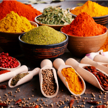 Grocery spices and masalas