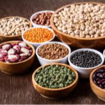 Grocery pulses and rice