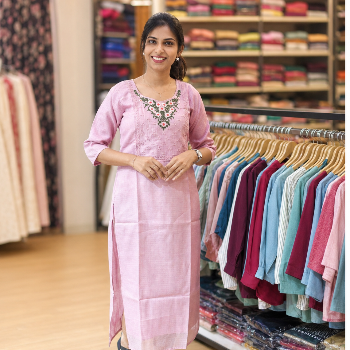 Cotton Embroidered Kurti