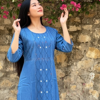 Denim Gowns