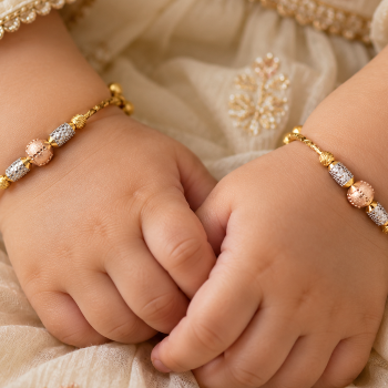 Gold Baby bangles