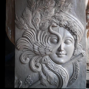 #Stone.co | Customised embossed stone mural