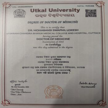 Dr Swapnil Mohabansi Consultant Interventional Cardiologist | Degree of doctor of medicine