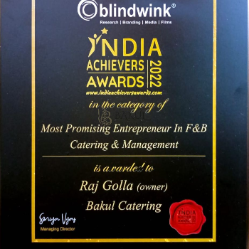 BAKUL HOSPITALITY SERVICES | India Achievers Awards 2022