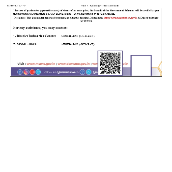 SABAR GLASCRAFTS | Udyam Registration Certificate_Page2