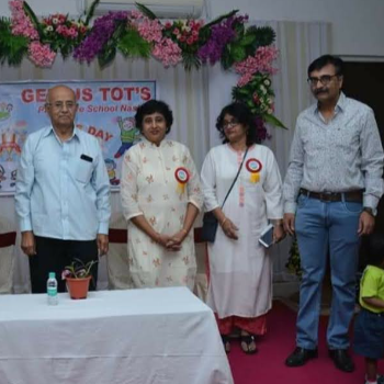 Genius Tots - Preschool in Nashik | Appriciation By Mr Ashok Wagh