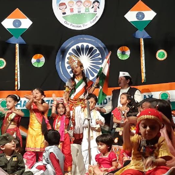 Genius Tots - Preschool in Nashik | 75th Independence Day Celebration