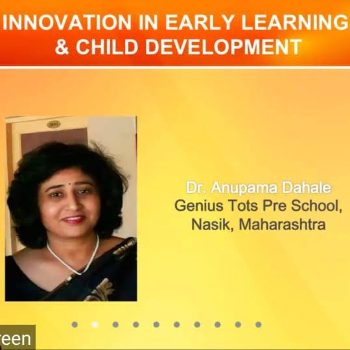 Genius Tots - Preschool in Nashik | Innovation in Early Childhood and learning- by ECDF IN 2022