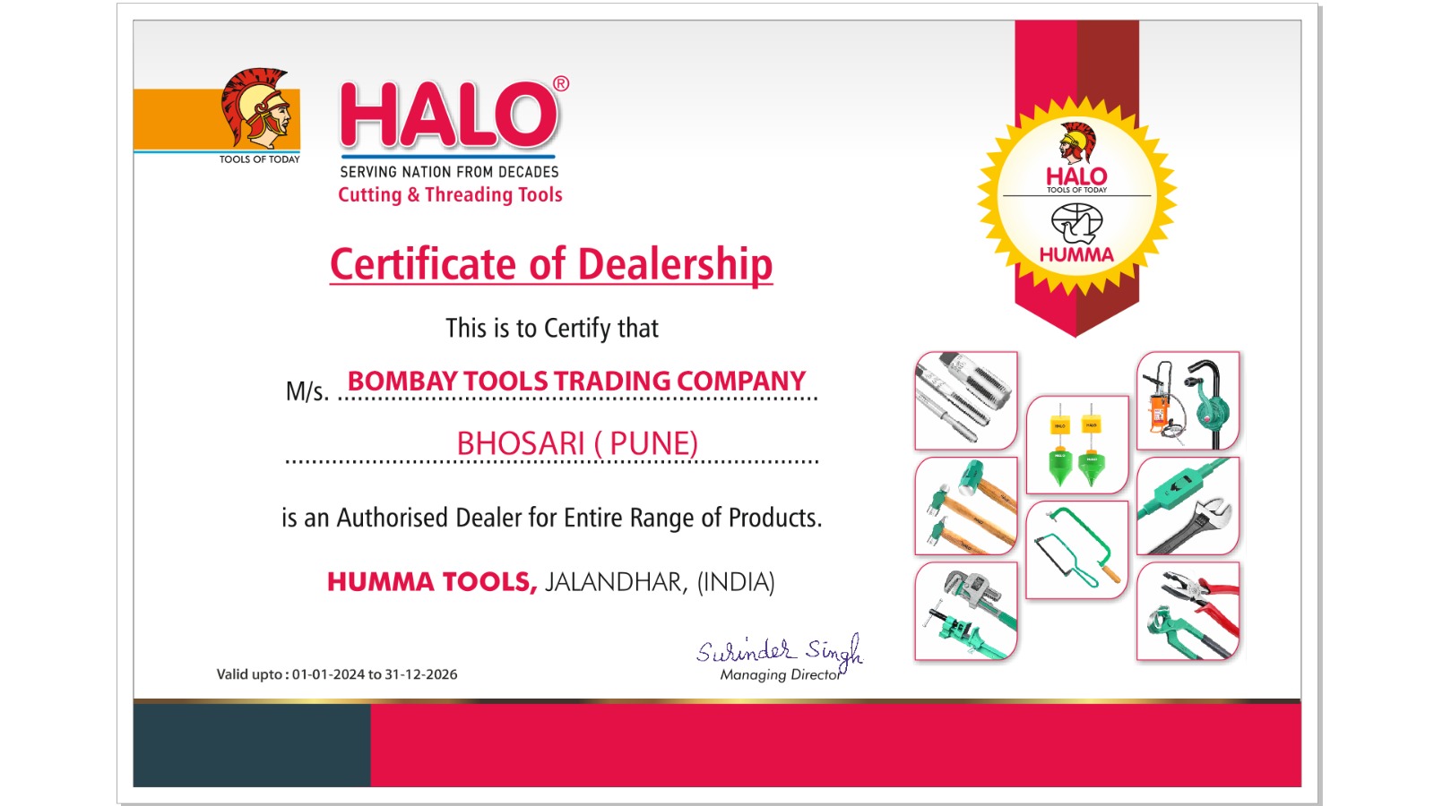 Bombay Tools Trading Co. | HALLO TOOLS