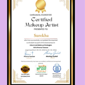 Welcome Beauty Salon | Certified Makeup Artist