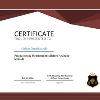 Athlete Nutrition Studio | Precautions & Measurements before Anabolic Steroids