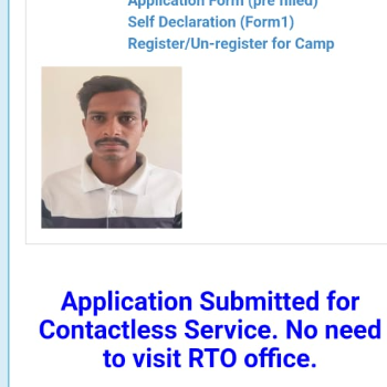 Ravi Kirana | Driving licence