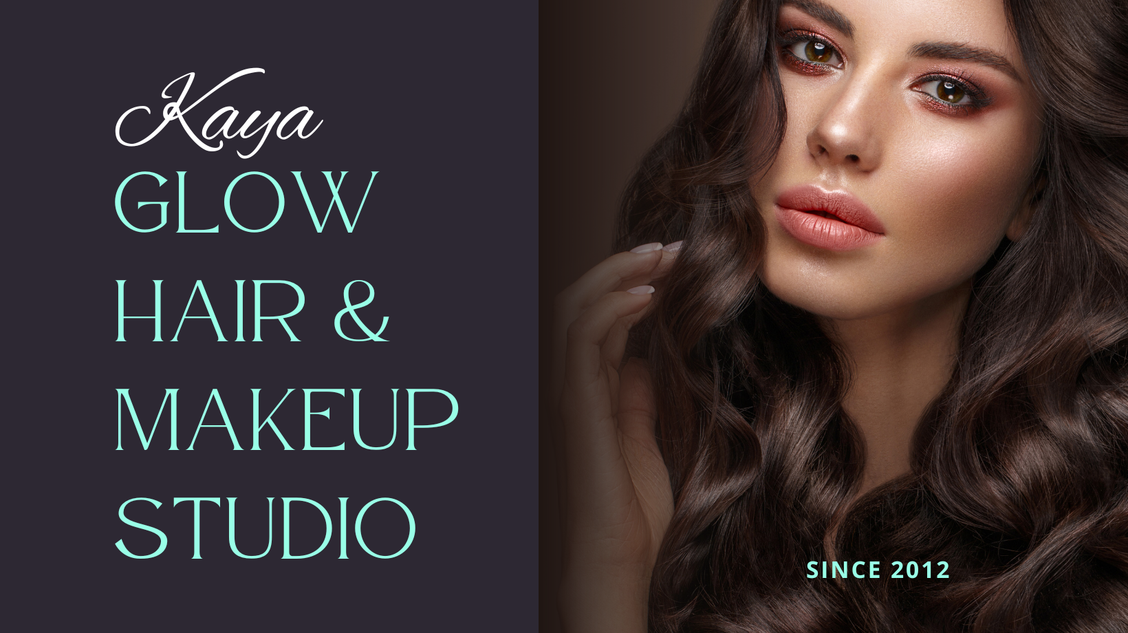 Banner Kaya Glow Hair & Makeup Studio