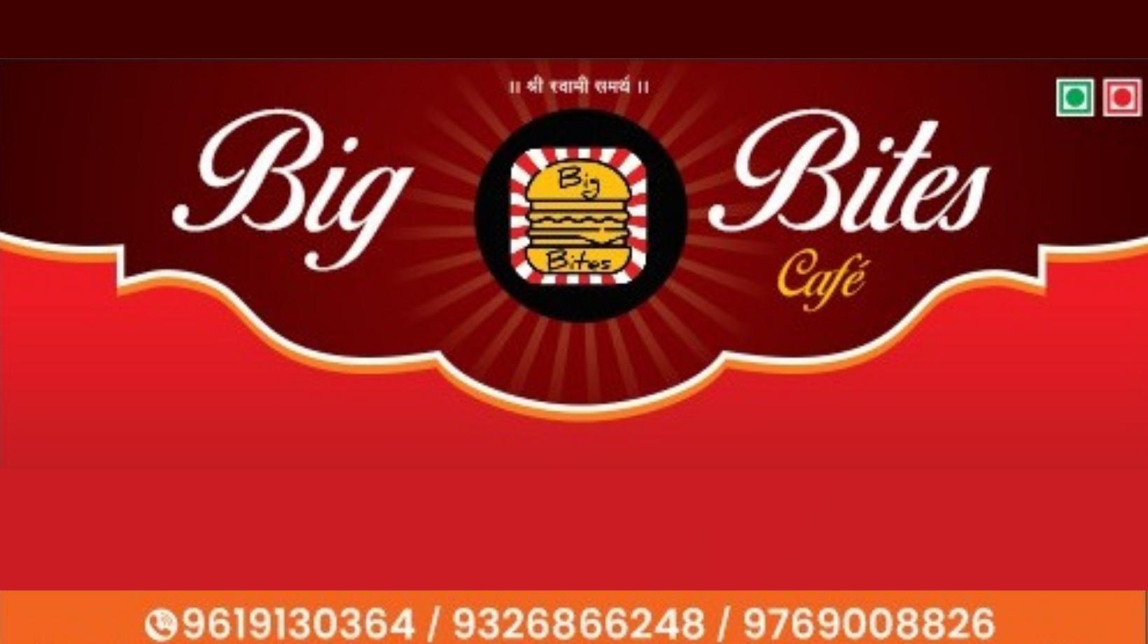 Banner Big Bites Cafe