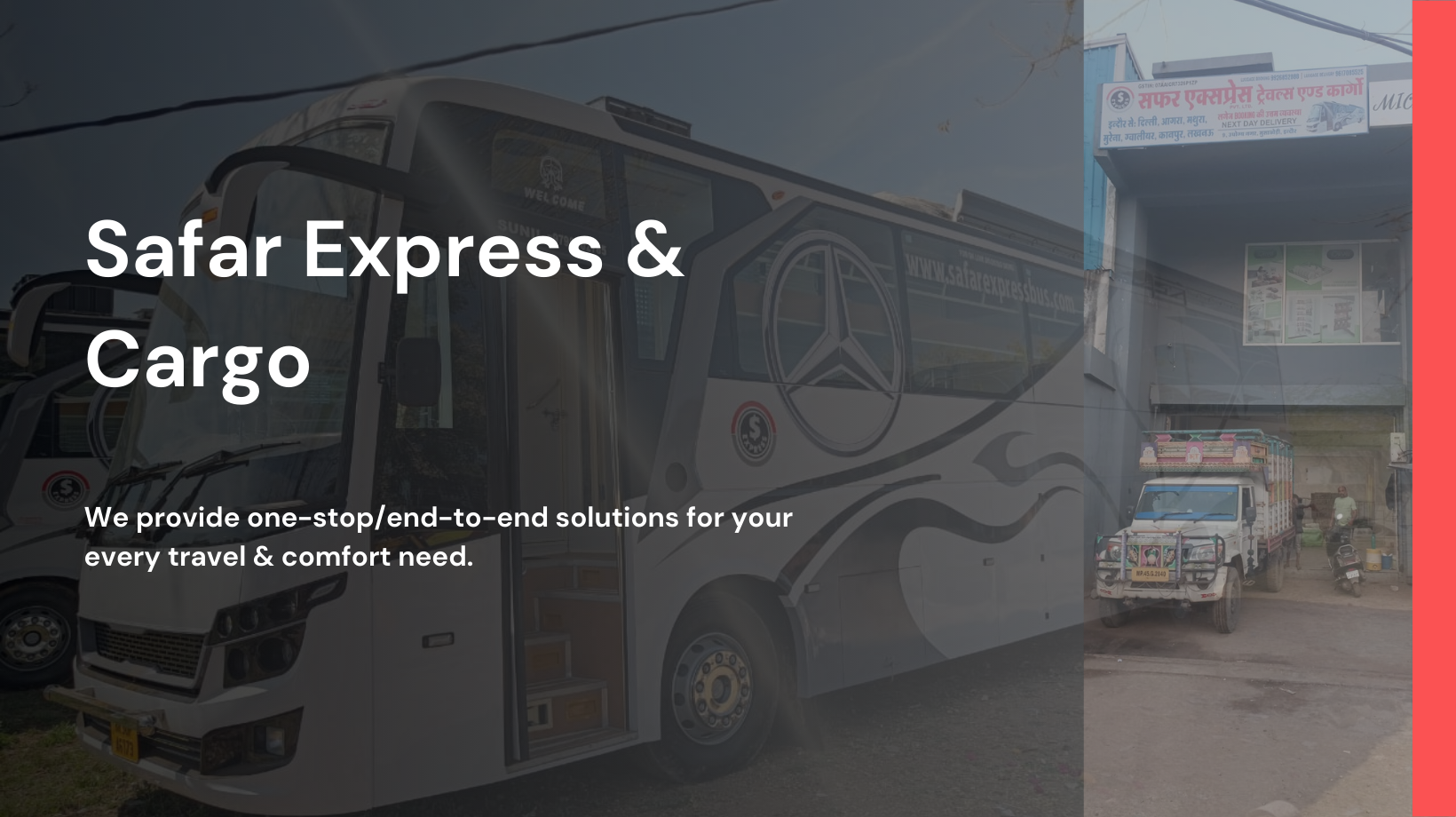 Banner Safar Express & Cargo