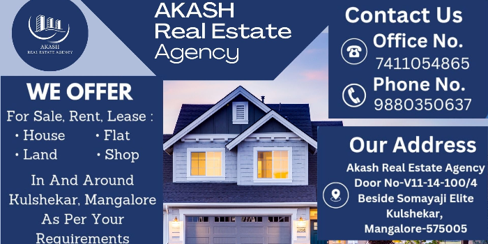 Banner AKASH REALESTATE AGENCY