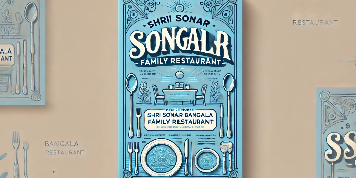 Banner SHRI SONAR BANGALA Family Restaurant