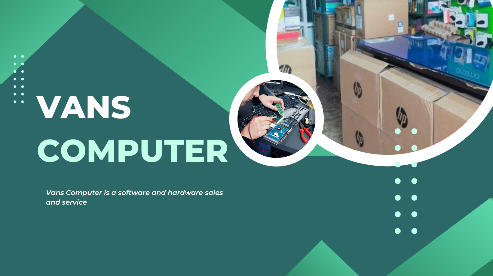 Banner Vans Computer