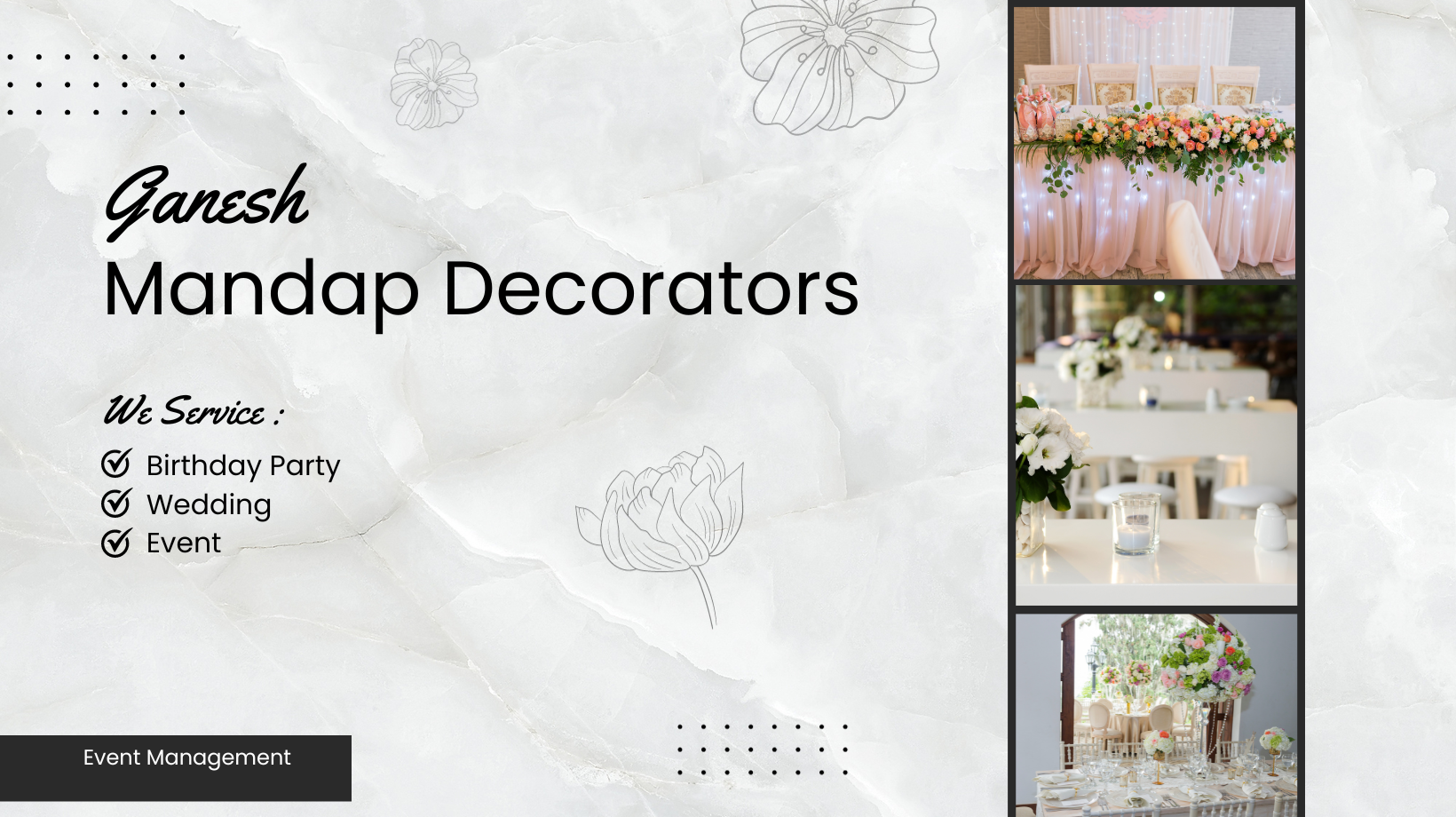 Ganesh  Mandap  Decorators