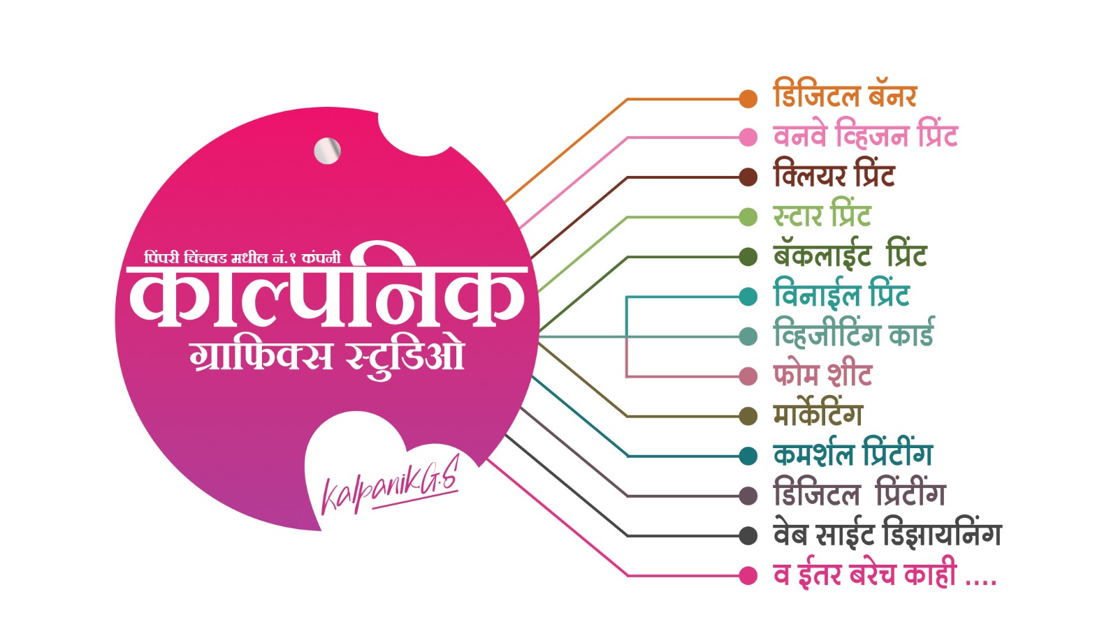 Banner Kalpanik Graphics Studio