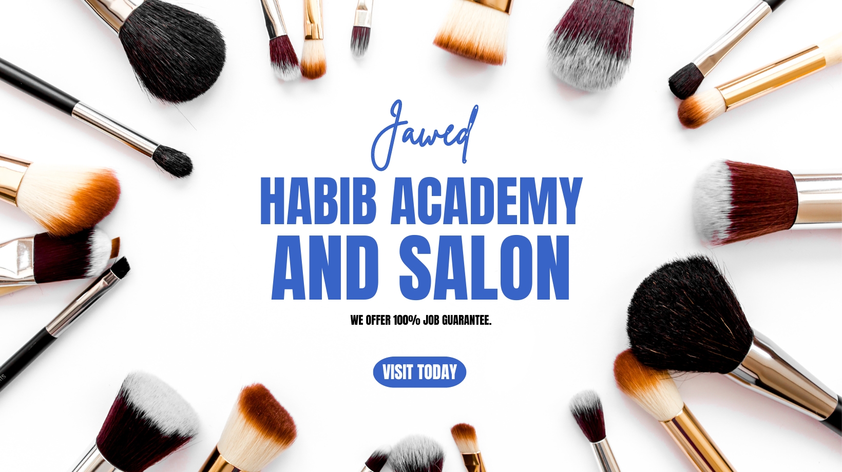 Banner Jawed Habib Academy And Salon
