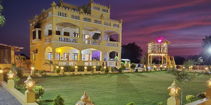 Banner Ramgarh Palace