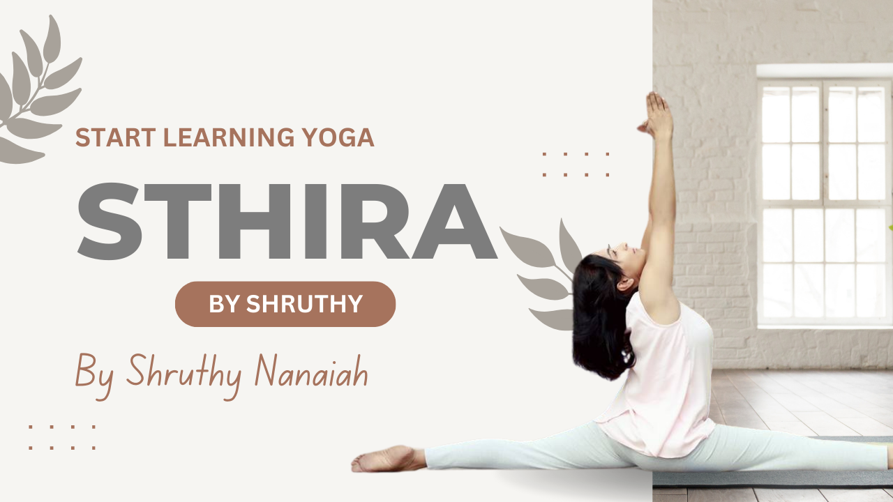 Banner Sthira By Shruthy