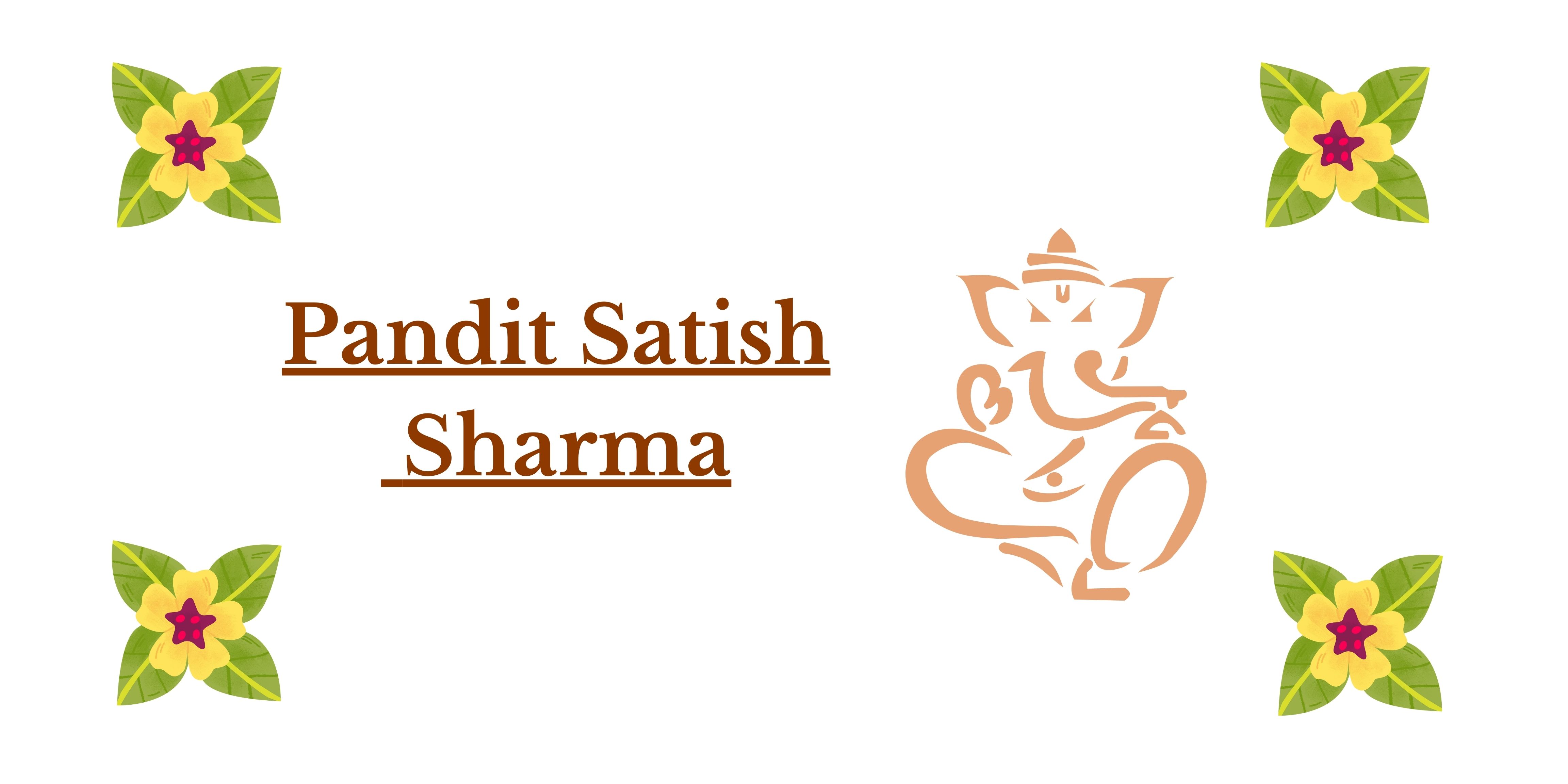 Banner Pandit Satish Sharma