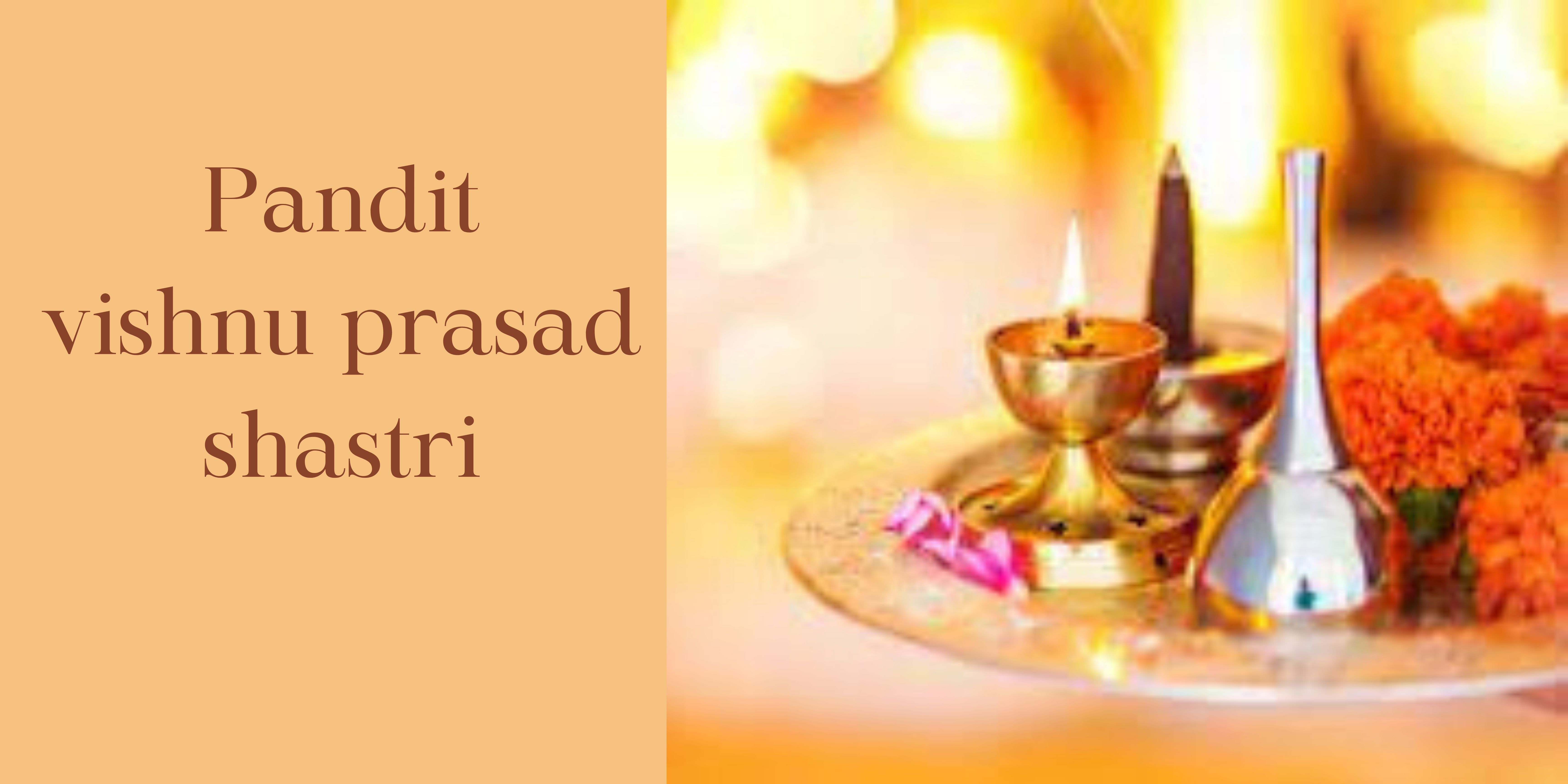 Banner Pandit Vishnu Prasad Shastri