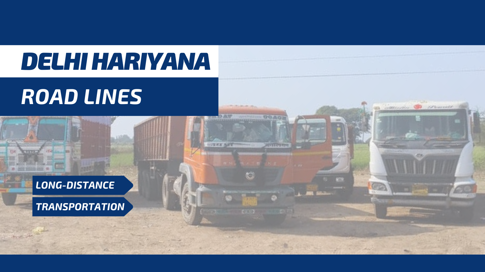 Banner Delhi Hariyana Road Lines