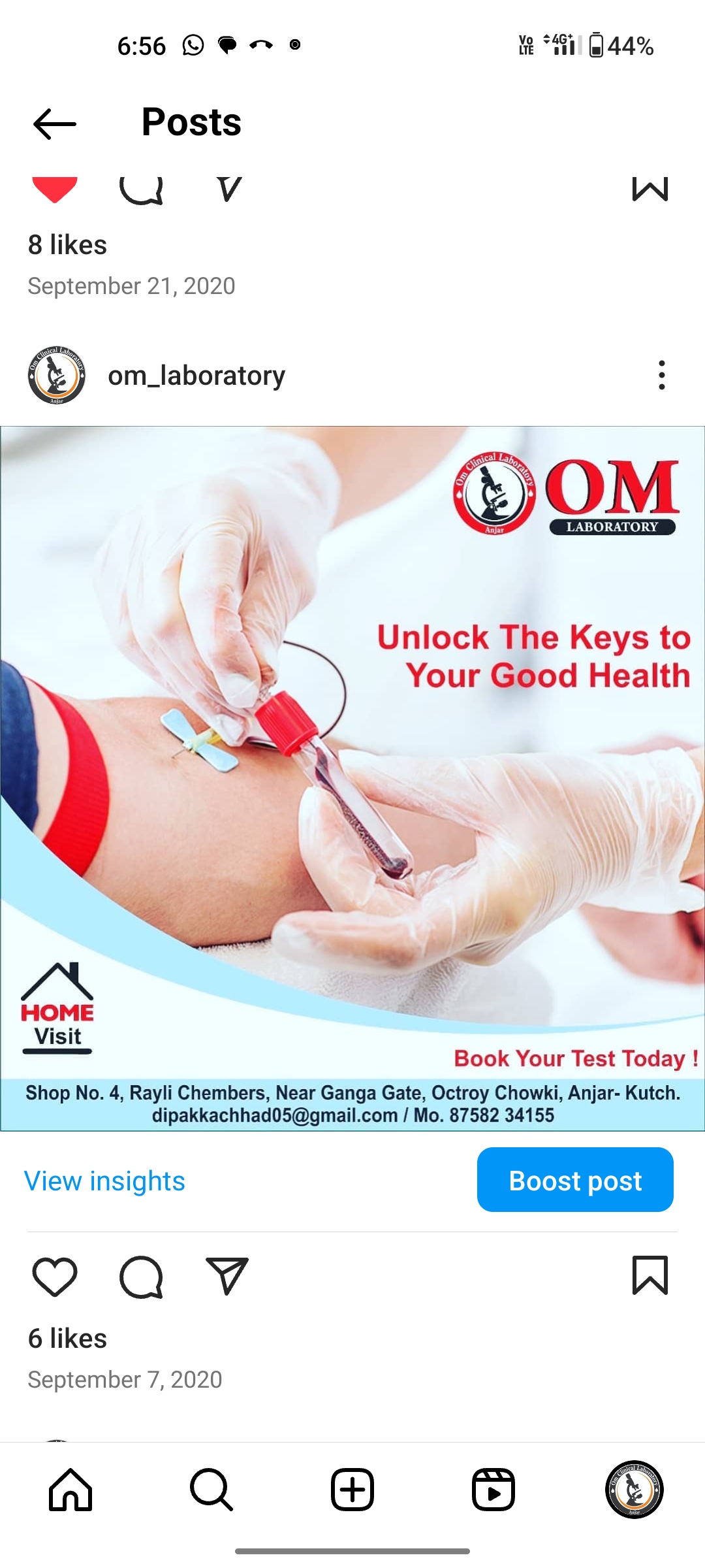 Banner Om Laboratory