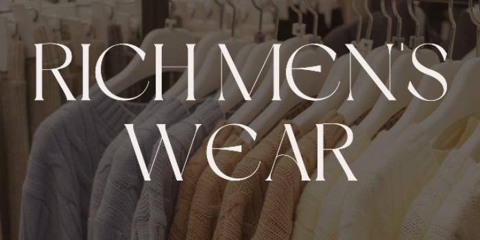 Banner Rich Men's Wear