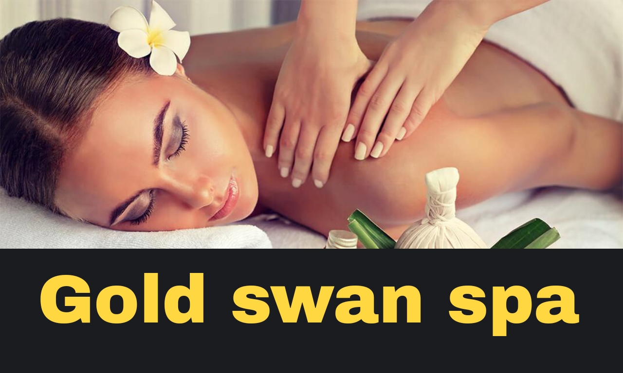 Banner Gold Swan Spa