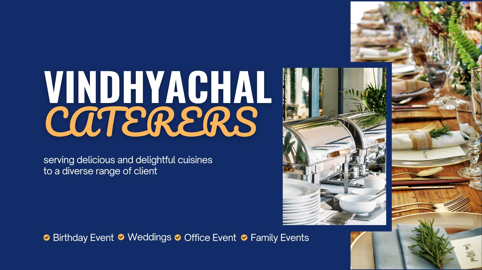 Banner VINDHYACHAL CATERERS