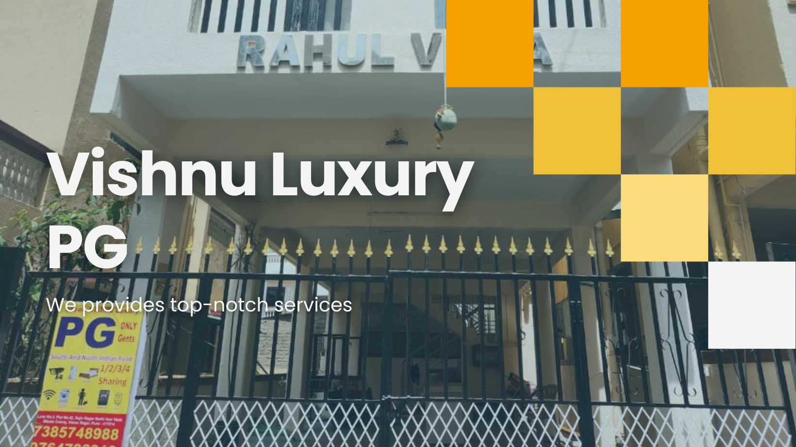 Banner Vishnu Luxury PG