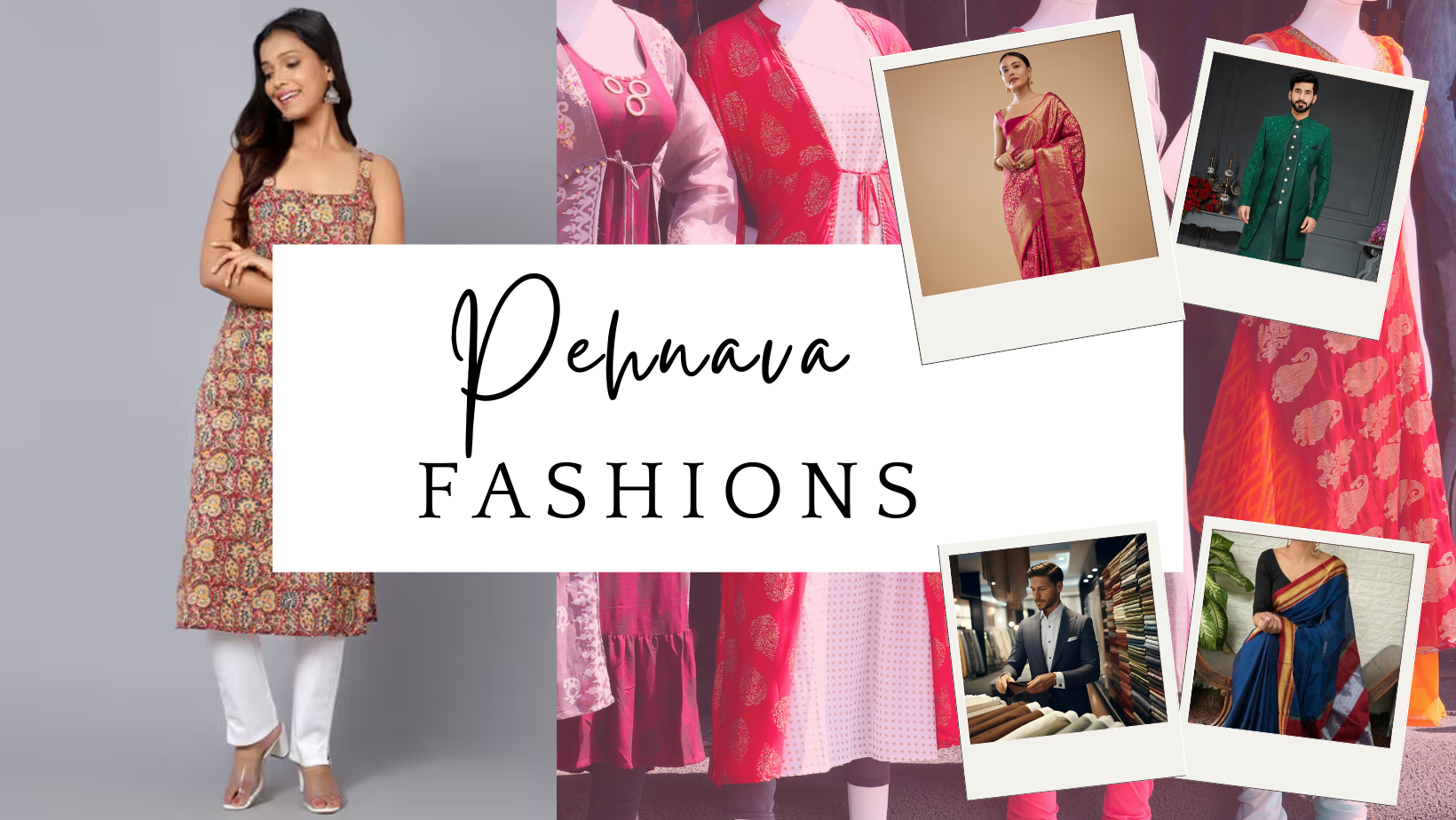 Banner Pehnava Fashions
