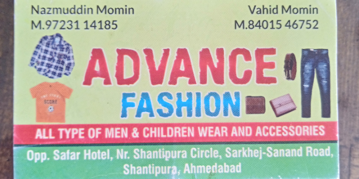 Banner ADVANCE FASHION
