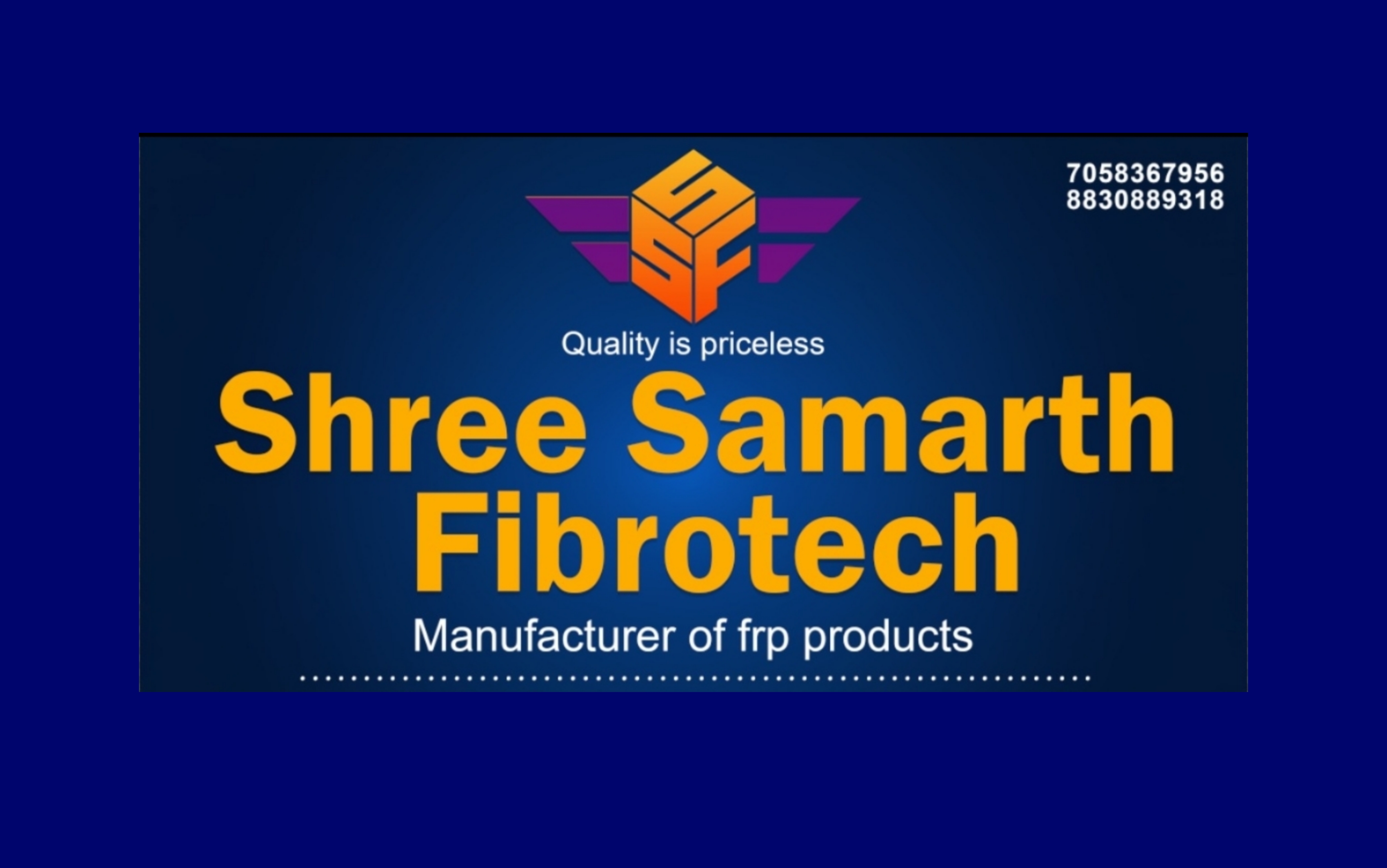 Banner Shree Samarth Fibrotech