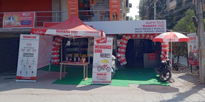 Banner Manara Bike Services Center In Gachibowli Hyderabad