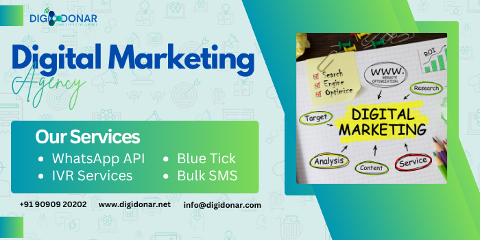 Banner DigiDonar - WhatsApp Business API Hazratganj, Lucknow