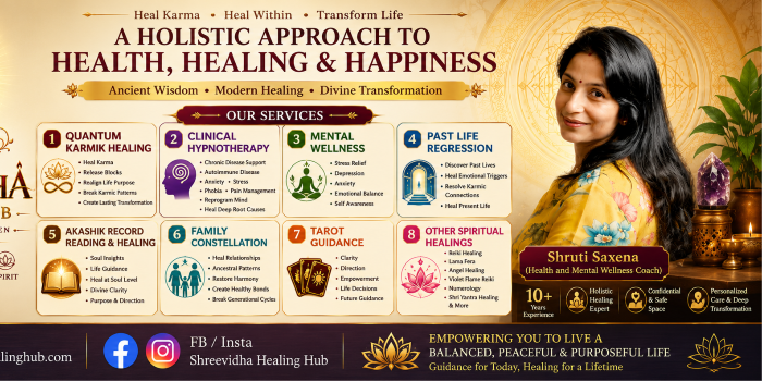 Banner Shreevidha Healing Hub