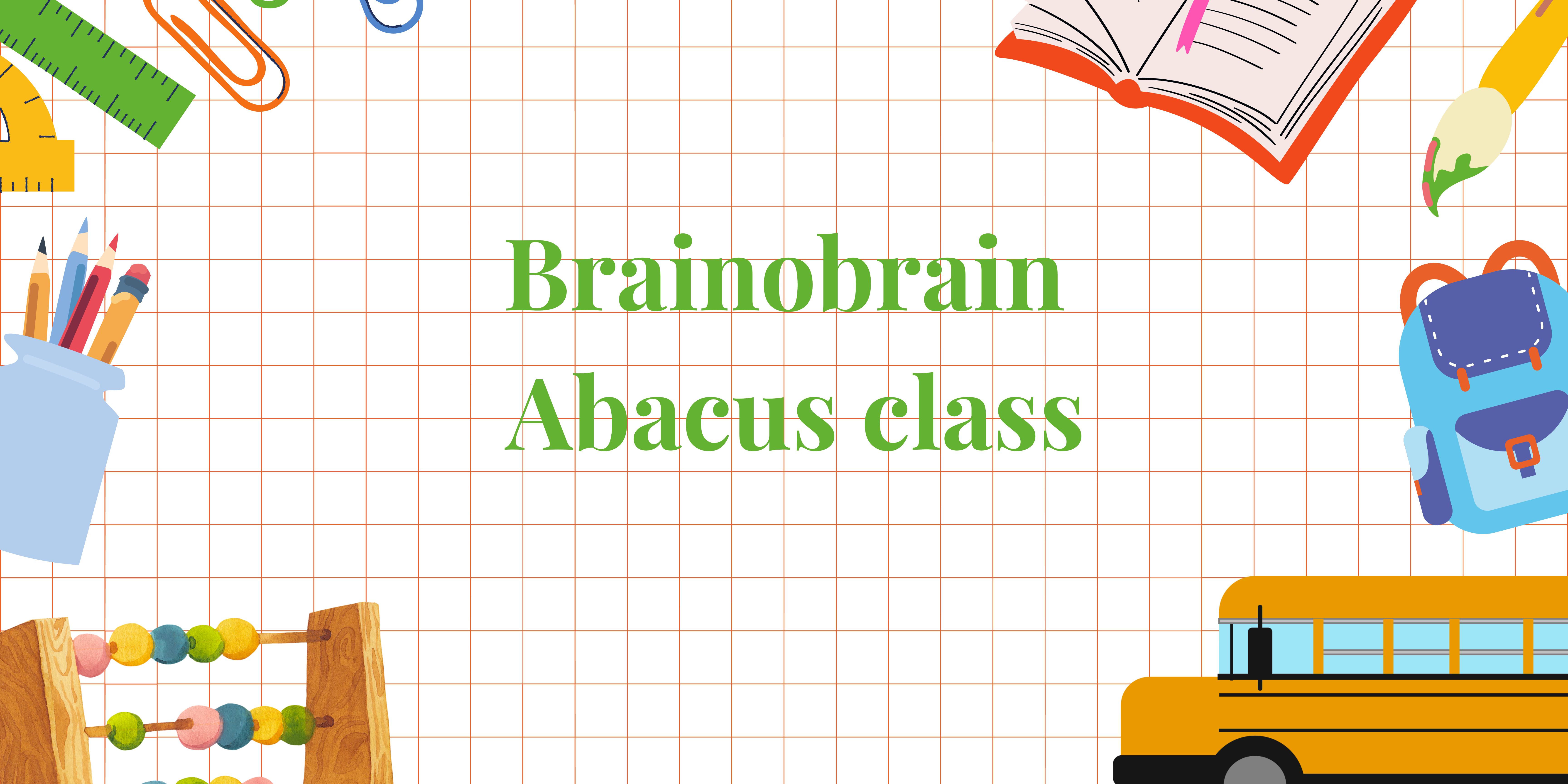Banner Brainobrain Abacus Class