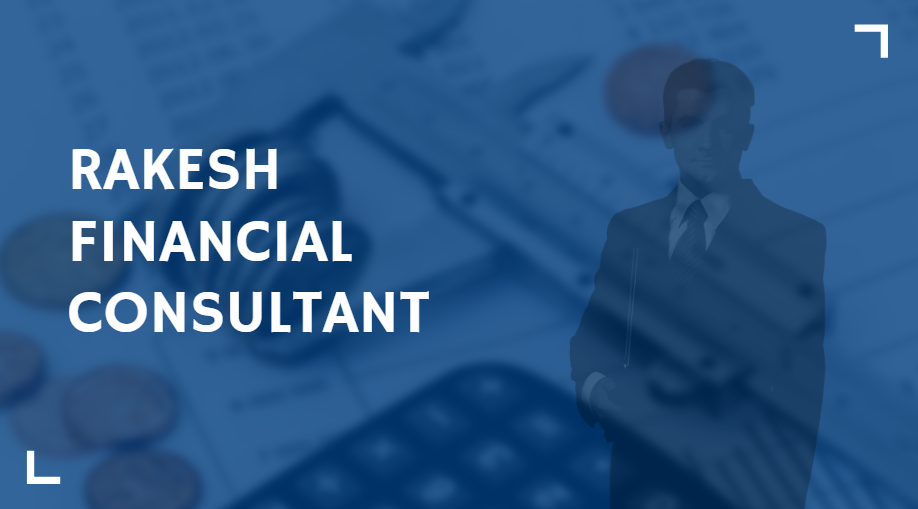 Banner Rakesh Financial Consultant