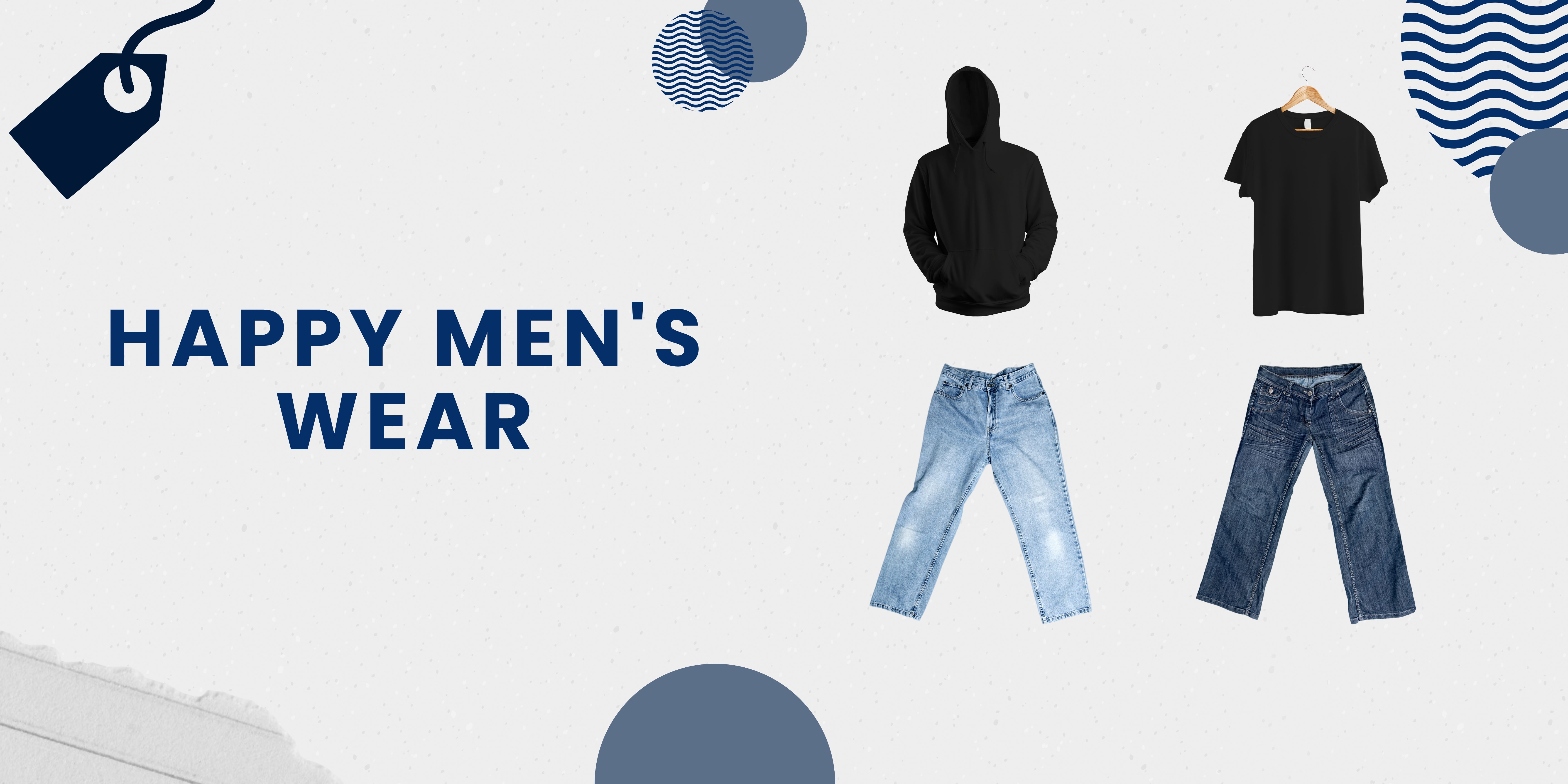 Banner HAPPY MEN'S WEAR