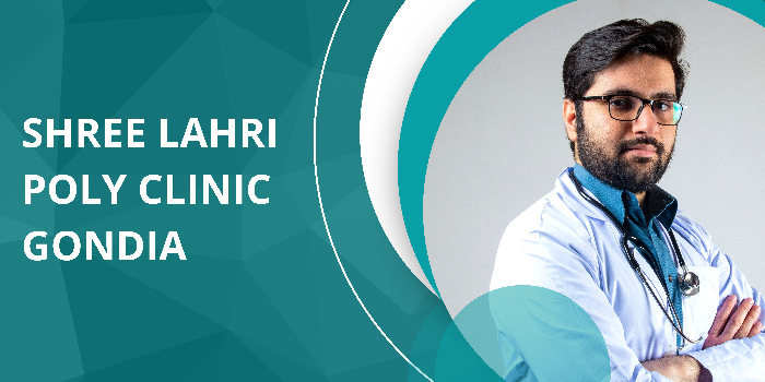 Banner Shree Lahri Poly Clinic Gondia