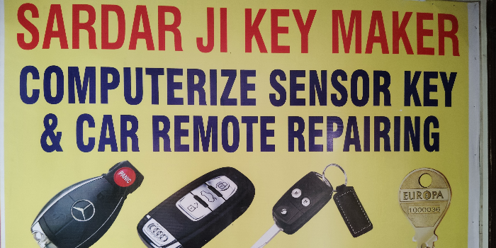 Banner SARDAR JI COMPUTERISE KEY MAKER