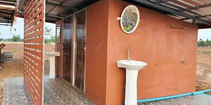 Banner SS Temporary Toilet For Rent