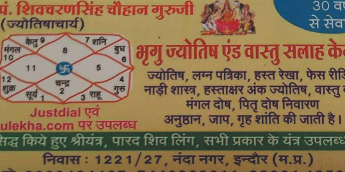 Banner BHRIGU JYOTISH AND VASTU CONSULTANT