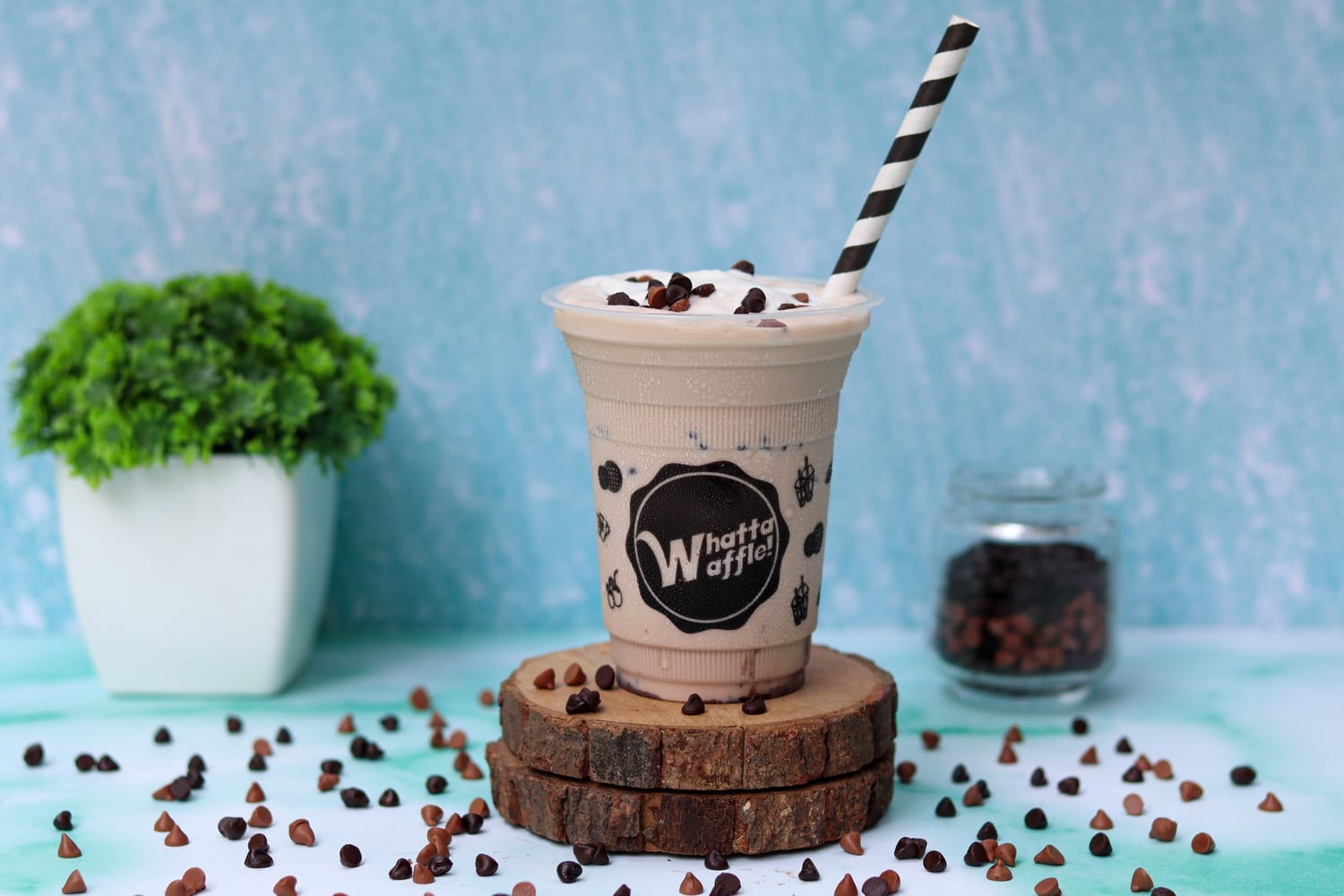 Banner Whatta Waffle!